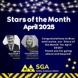 SGA Stars of the Month - April 205