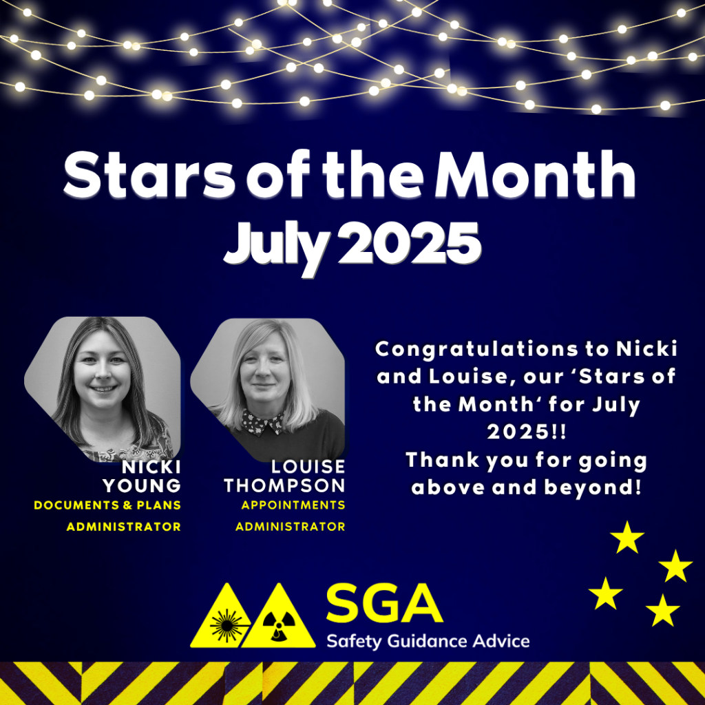 SGA Stars of the Month - July 2025